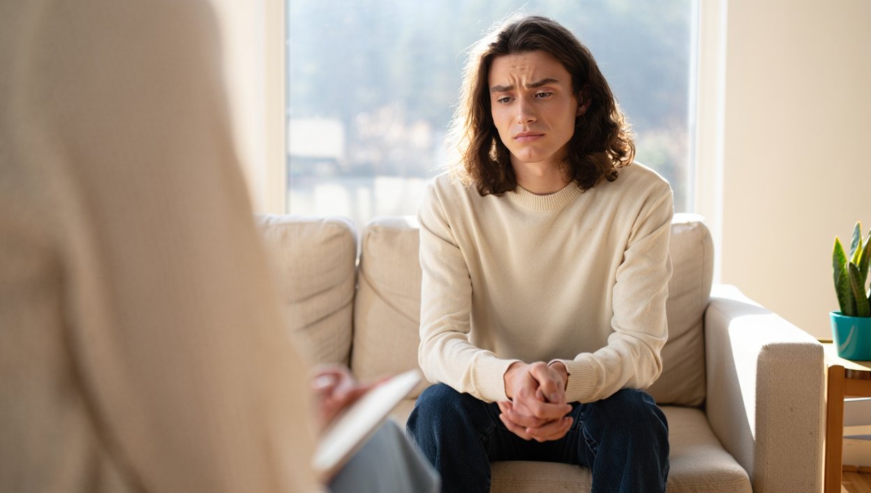 Парень на приёме у врача